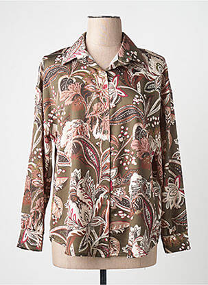 Chemisier marron TERRA DI SIENA femme