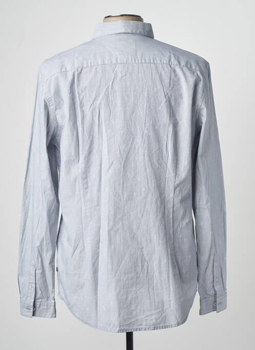 Chemise manches longues gris TOM TAILOR homme