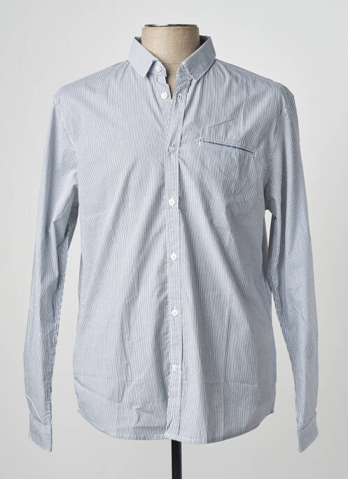 Chemise manches longues gris TOM TAILOR homme