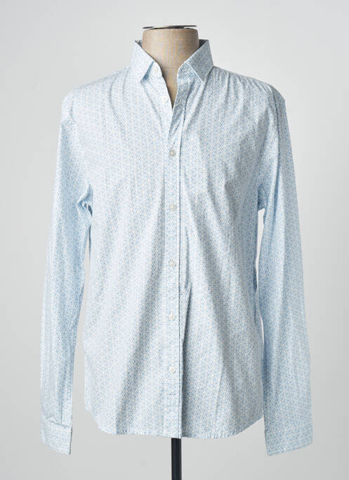 Chemise manches longues bleu TOM TAILOR homme