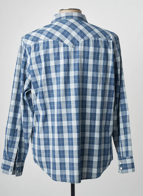 Chemise manches longues bleu LEVIS homme