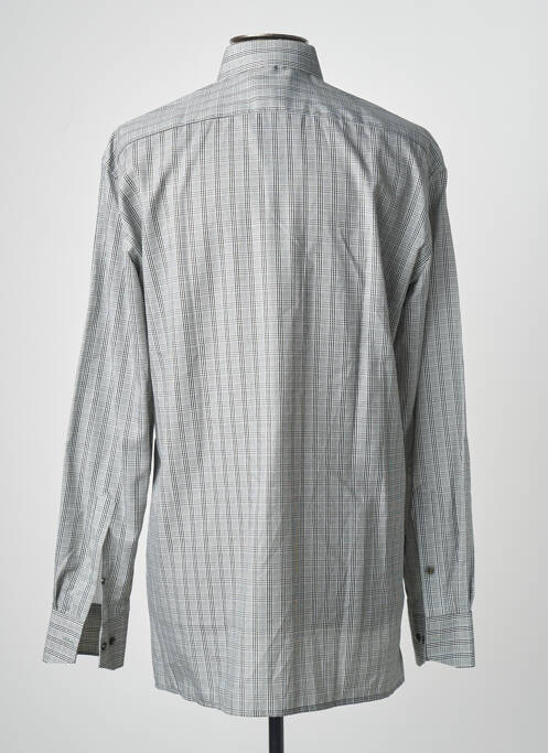 Chemise manches longues vert OLYMP homme