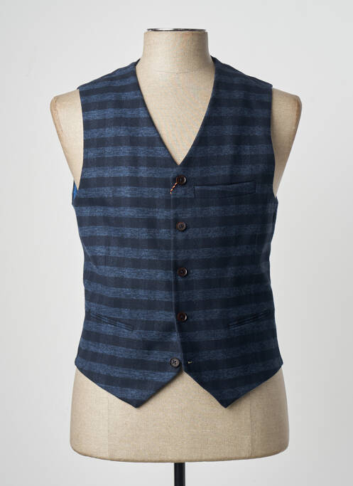 Gilet sans manche bleu LE FABULEUX MARCEL DE BRUXELLES homme