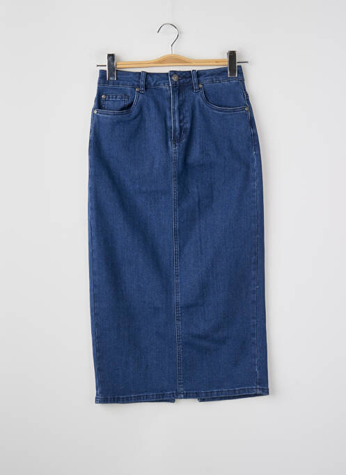 Jupe courte bleu FRANSA femme