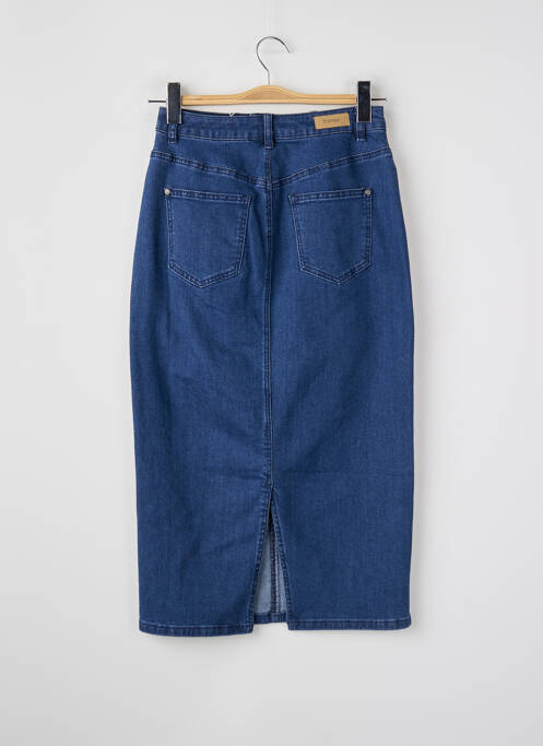 Jupe courte bleu FRANSA femme