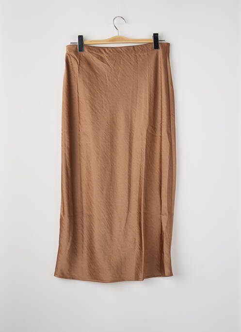 Jupe mi-longue marron Y.A.S femme