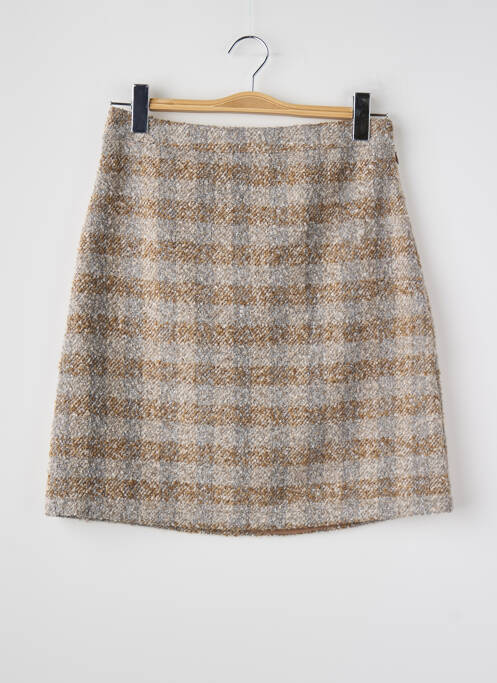 Jupe courte marron TOM TAILOR femme
