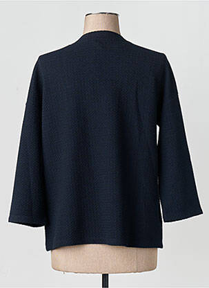 Gilet manches longues bleu STREET ONE femme