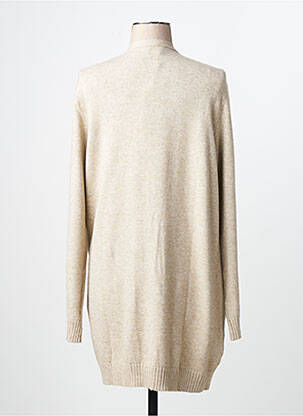 Gilet manches longues beige VILA femme
