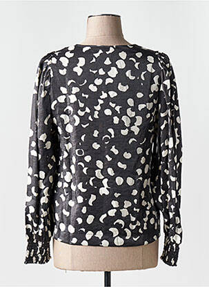 Chemisier noir OBJECT femme