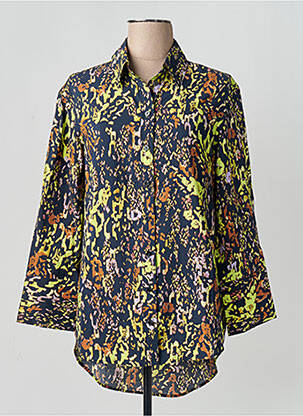 Chemisier bleu ICHI femme