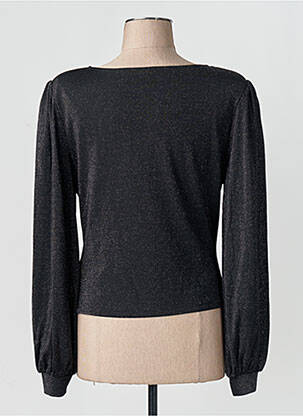 T-shirt noir MORGAN femme