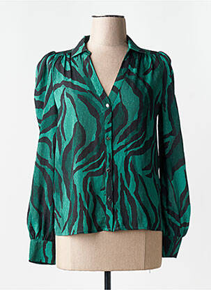Chemisier vert MORGAN femme