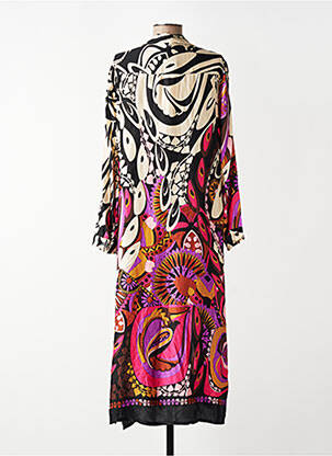 Robe mi-longue rose TERRA DI SIENA femme