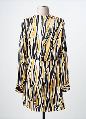 Robe courte beige MANGO femme