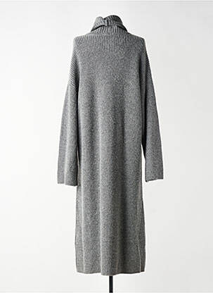 Robe longue gris SELECTED femme