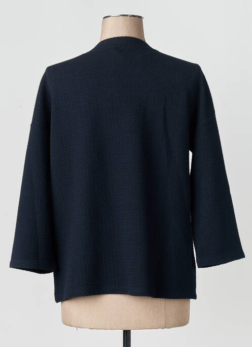 Gilet manches longues bleu STREET ONE femme