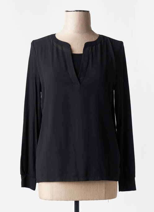 T-shirt noir STREET ONE femme