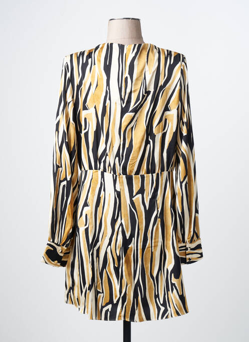 Robe courte beige MANGO femme