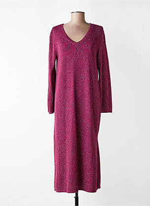 Robe longue violet TERRA DI SIENA femme