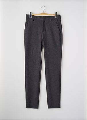 Pantalon droit gris PLAIN homme