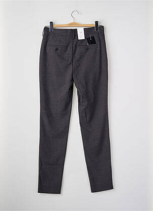 Pantalon droit gris PLAIN homme