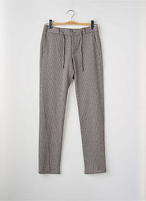 Pantalon droit marron ZUITABLE homme