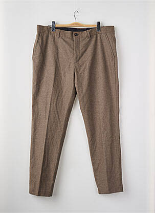 Pantalon slim marron PLAIN homme