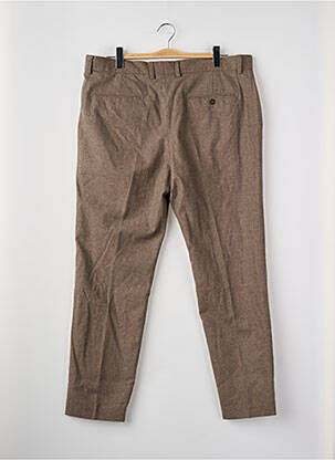Pantalon slim marron PLAIN homme