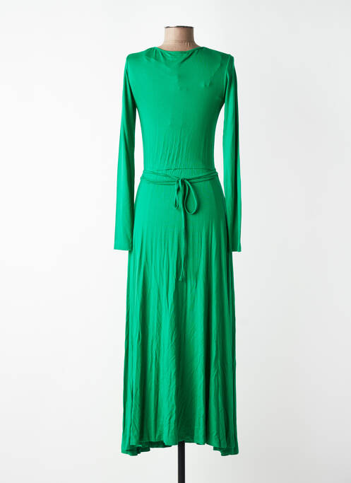 Robe longue vert ASTRID BLACK LABEL femme