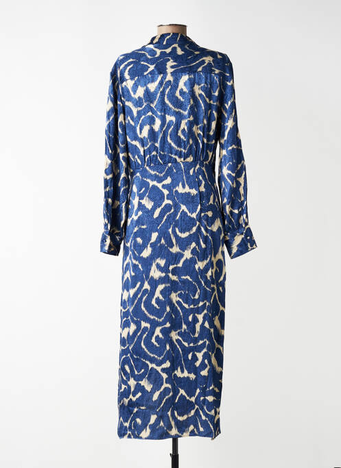 Robe courte bleu MANGO femme