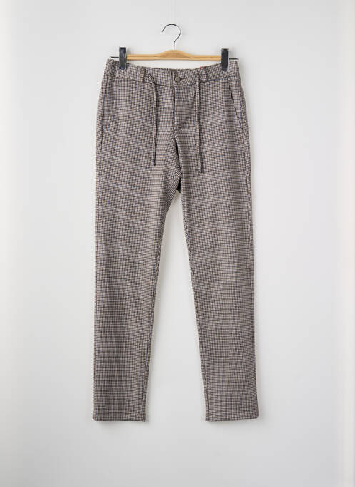 Pantalon droit marron ZUITABLE homme