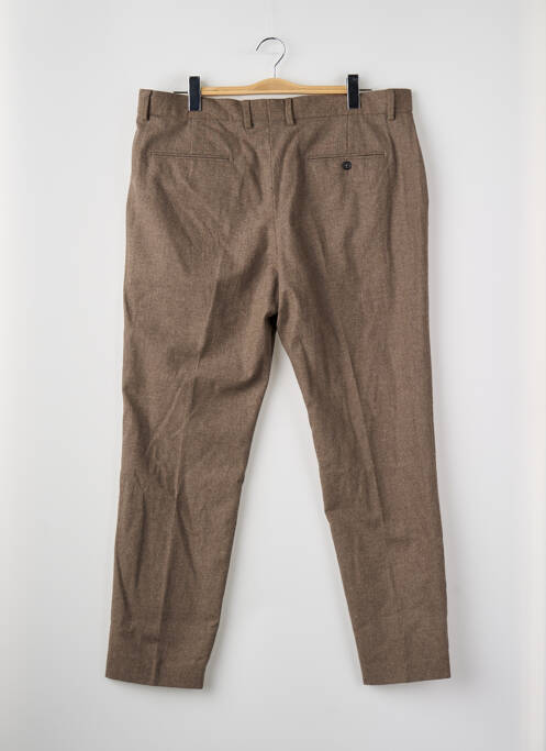 Pantalon slim marron PLAIN homme