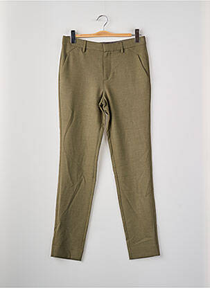 Pantalon droit vert PLAIN homme