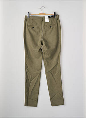 Pantalon droit vert PLAIN homme