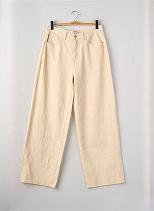 Jeans coupe large beige VILA femme