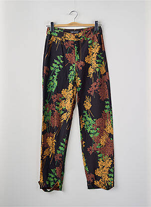 Pantalon droit marron ASTRID BLACK LABEL femme