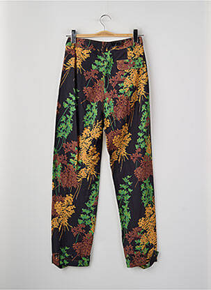 Pantalon droit marron ASTRID BLACK LABEL femme