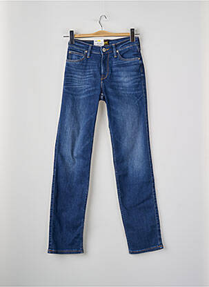Jeans coupe droite bleu LEE femme
