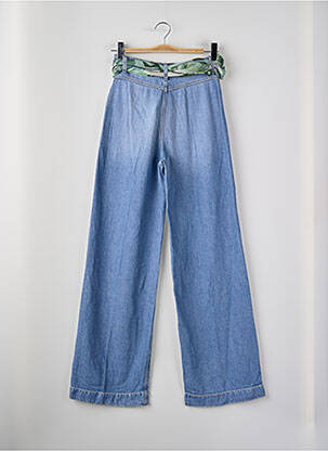 Jeans coupe large bleu GUESS femme