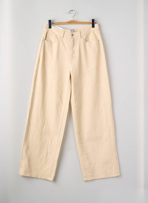 Jeans coupe large beige VILA femme