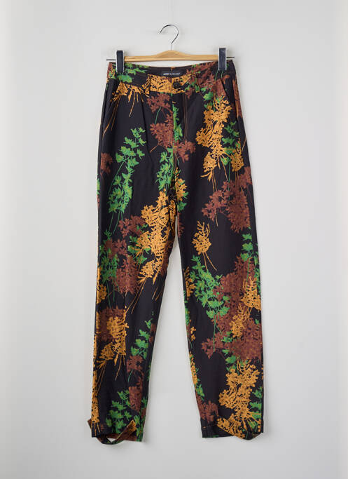 Pantalon droit marron ASTRID BLACK LABEL femme