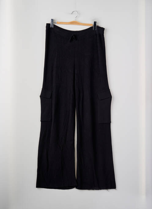 Pantalon cargo noir MANGO femme