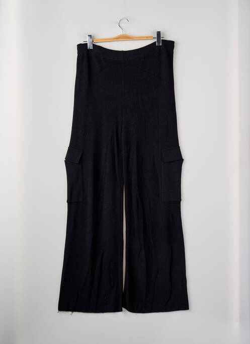 Pantalon cargo noir MANGO femme