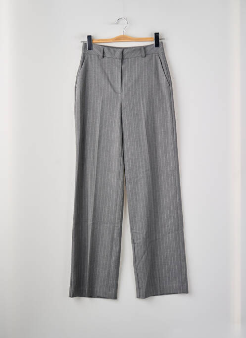 Pantalon droit gris SELECTED femme