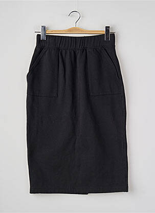 Jupe mi-longue noir OBJECT femme