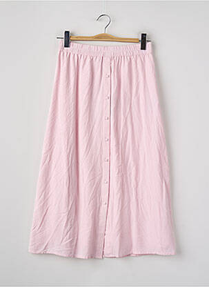 Jupe mi-longue rose VERO MODA femme