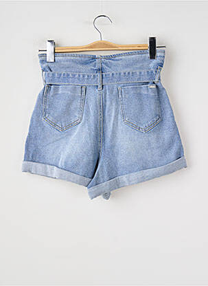 Short bleu MORGAN femme
