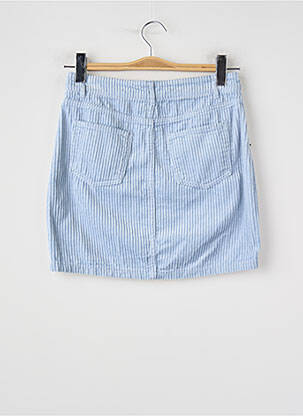 Jupe courte bleu ONLY femme