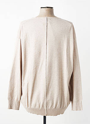 Pull beige MANGO femme
